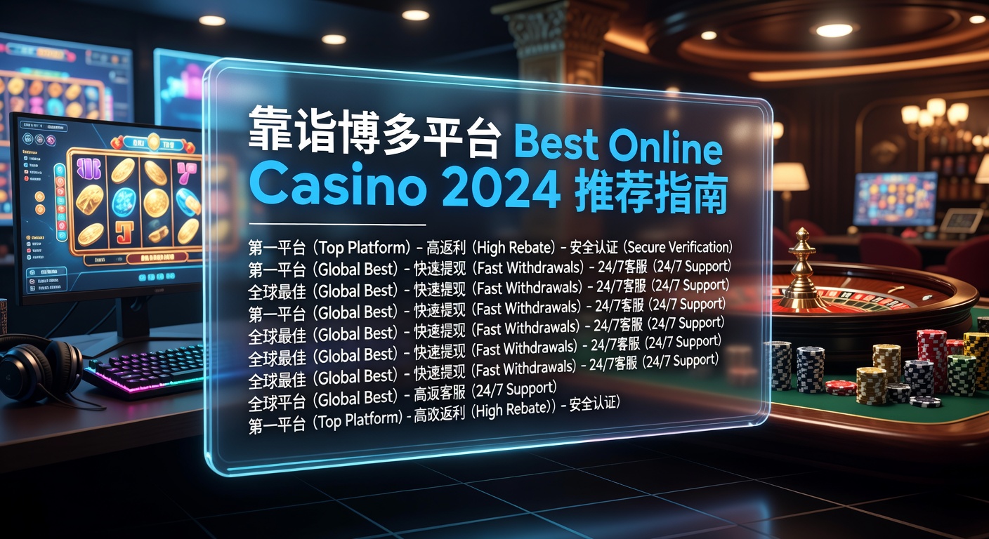 靠谱博彩平台 best online casino 2024顶级推荐