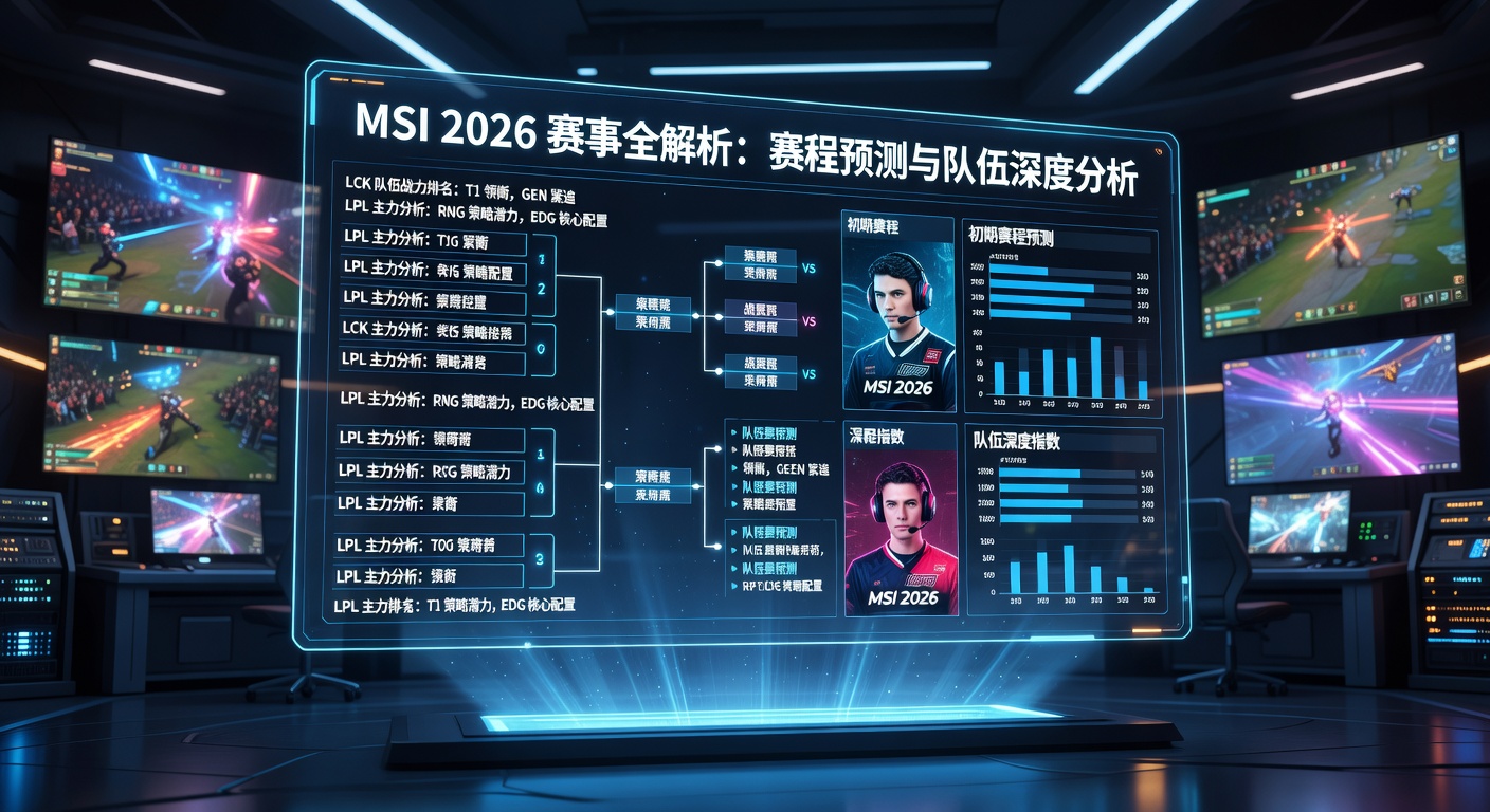 MSI 2026 赛事分析：战队实力与竞猜指南