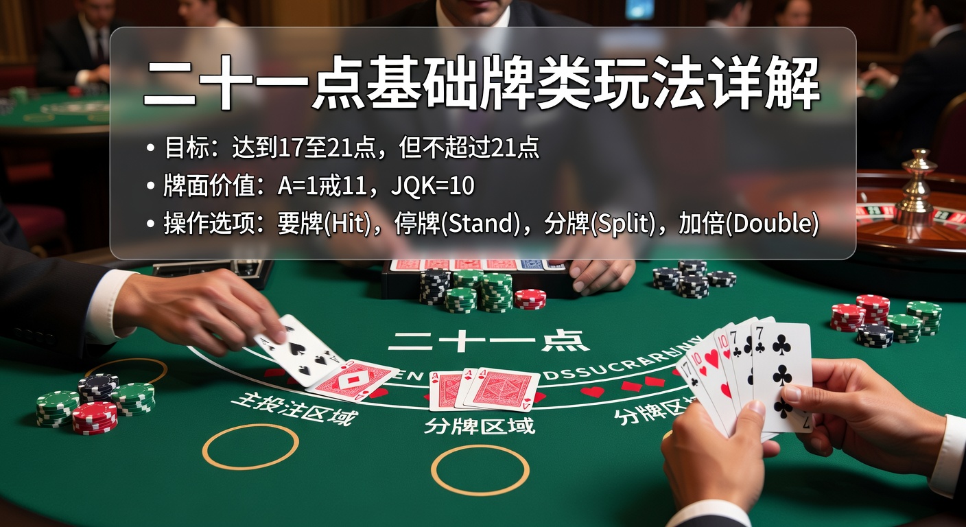 二十一点基础牌类玩法详解 2026最新技巧