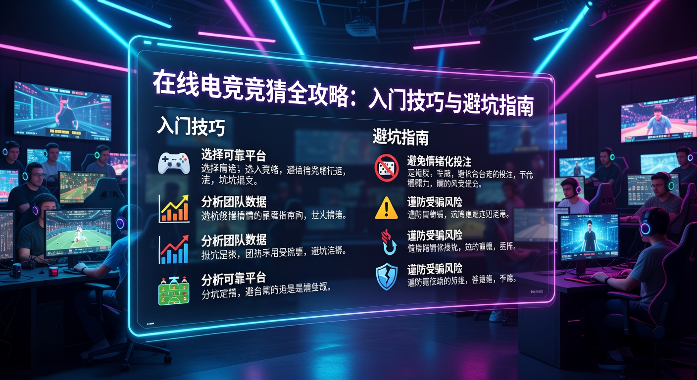 在线电竞竞猜2026最新指南：赛事分析技巧与避坑