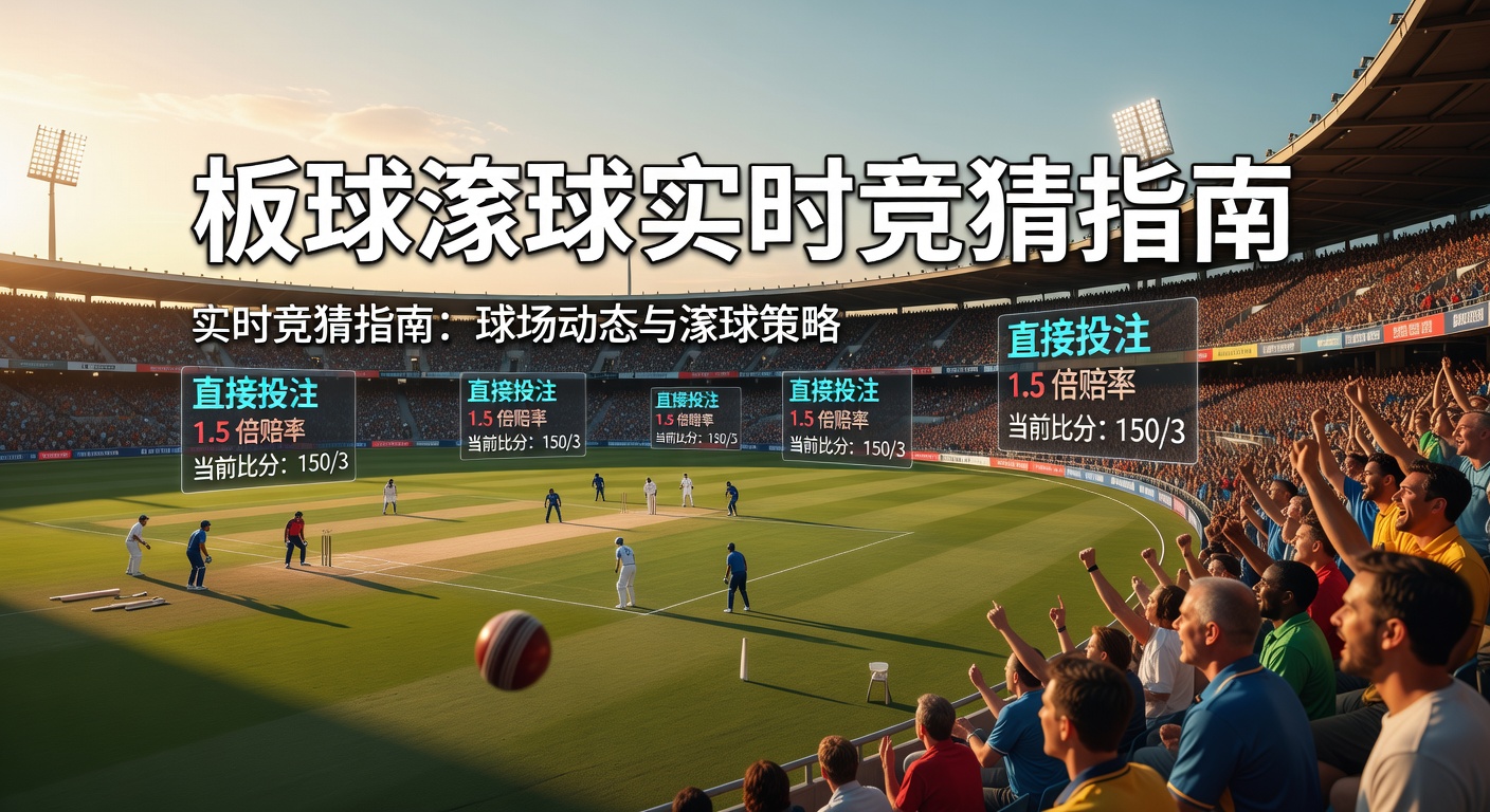 板球滚球 Live Cricket Betting 实时攻略