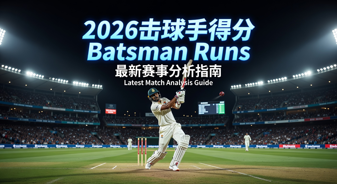 击球手得分 Batsman Runs 2026赛季分析预测